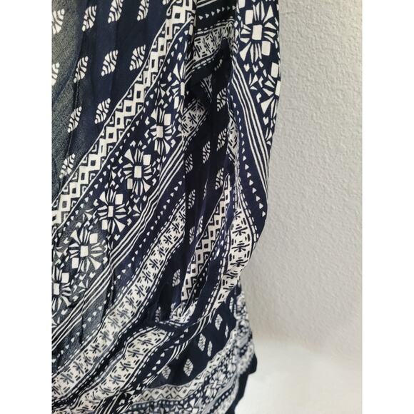 Loft Women's Open Cardigan Blue One Size Shawl #16 - Picture 3 of 5